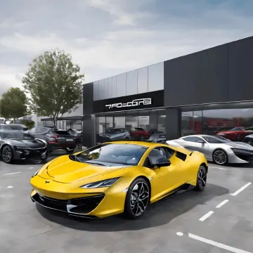 Driver on a test drive